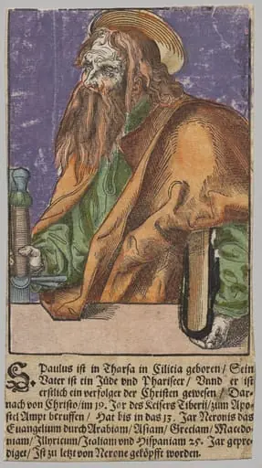 Paul from Christ, the Apostles, and Saint Paul, by After Lucas Cranach the Elder