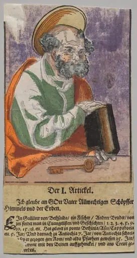 Peter from Christ, the Apostles, and Saint Paul, by After Lucas Cranach the Elder
