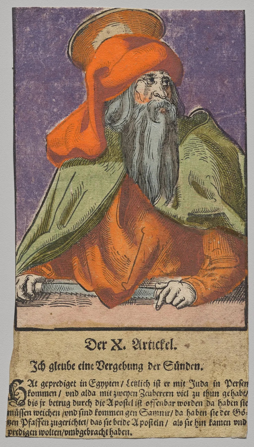 Simon from Christ, the Apostles, and Saint Paul, by After Lucas Cranach the Elder