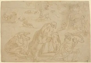The Deluge, from the Loggia of the Vatican
