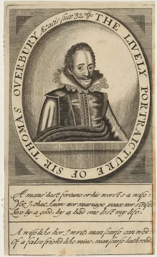 Sir Thomas Overbury, by after Simon de Passe