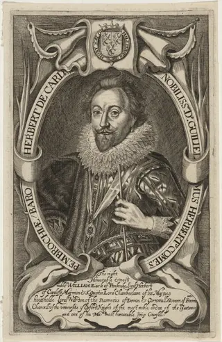 William Herbert, Third Earl of Pembroke, by after Simon de Passe
