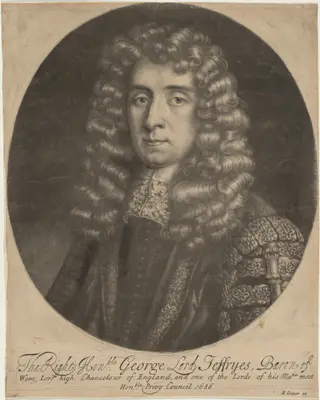 George, Lord Jeffreys, by after Sir Godfrey Kneller