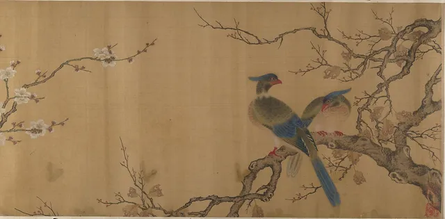 清   佚名   舊傳易元吉   八禽圖   卷|Birds on Branches