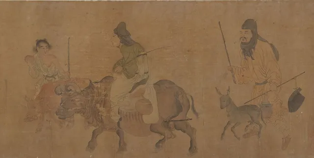 明/清 佚名 趙孟頫(僞款) 西成歸樂圖 卷|Happy Return from the West