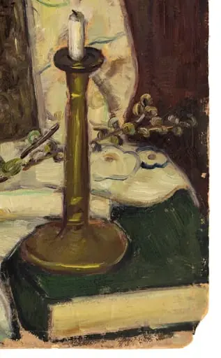 Icoană și sfeșnic, by Agafiței Costache