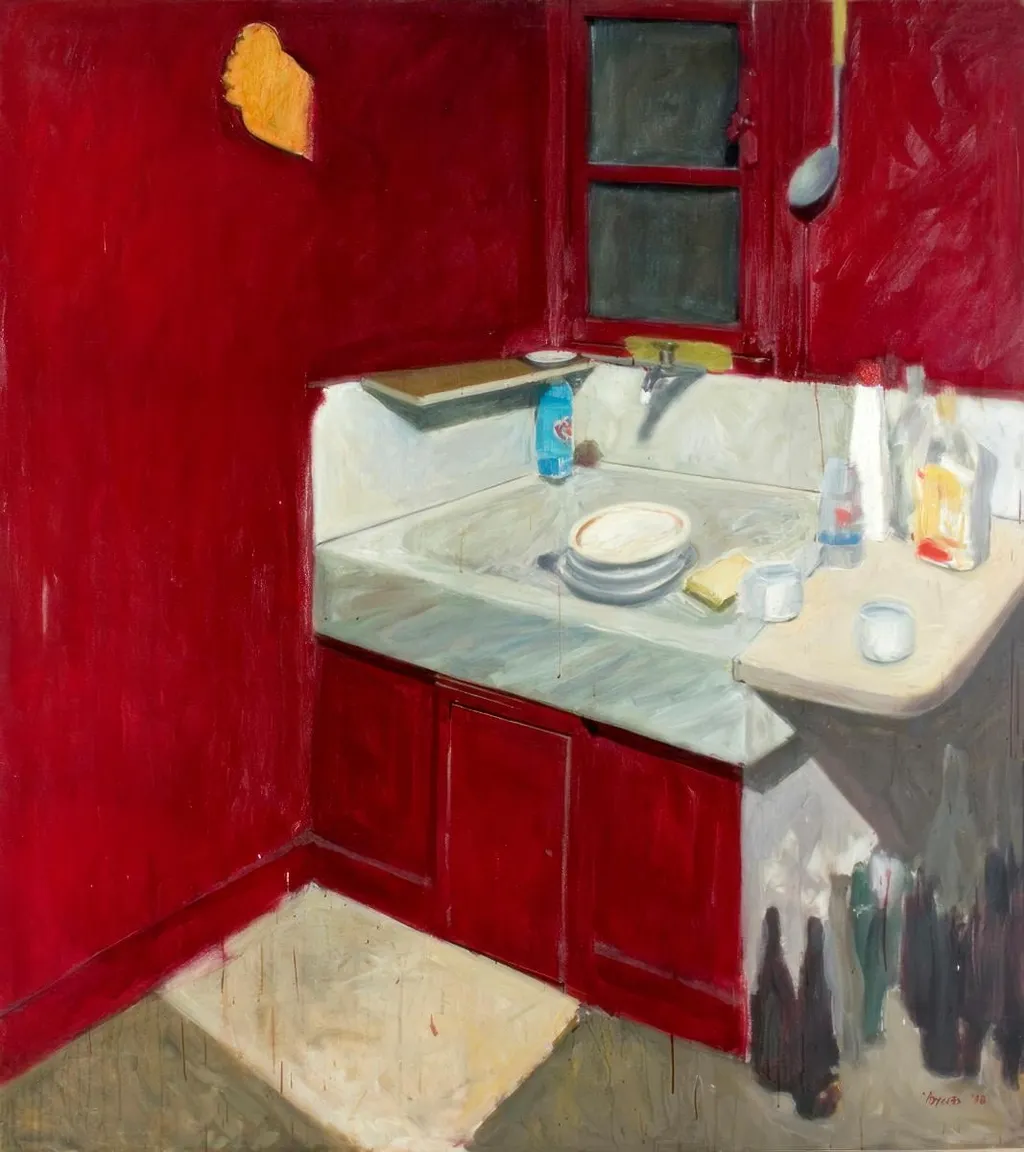 Άτιτλο, by Aggelis Marinos, 1988