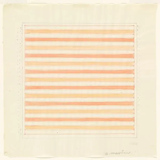Untitled, by Agnes Martin
