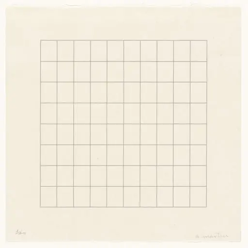 Untitled, by Agnes Martin