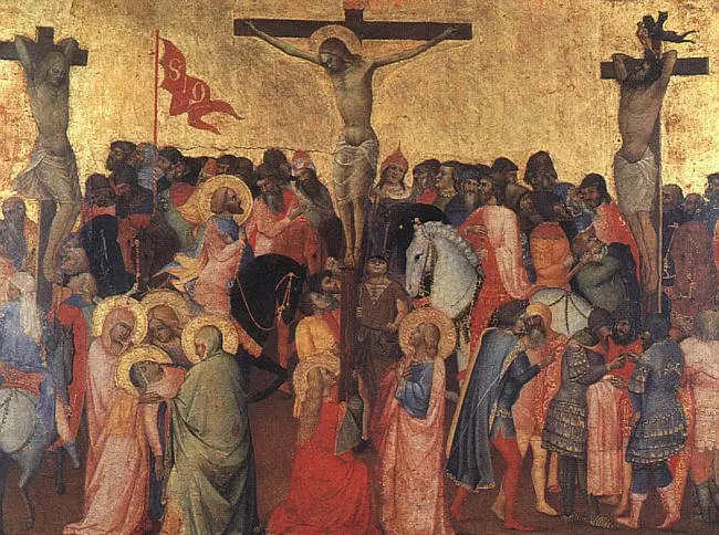 Crucifixion, by Agnolo Gaddi