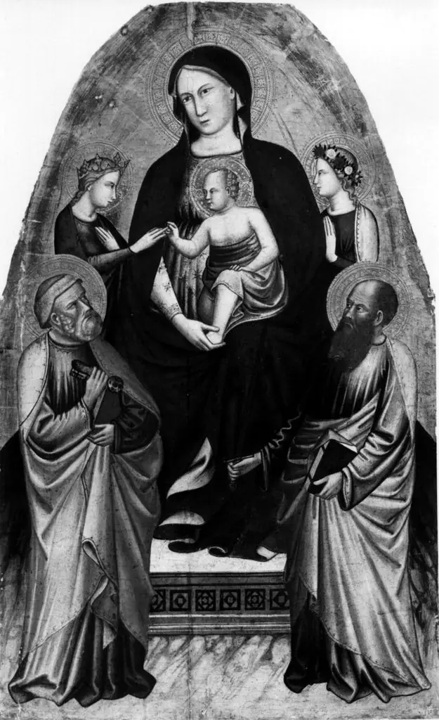 The marriage of St. Catherine, by Agnolo Gaddi