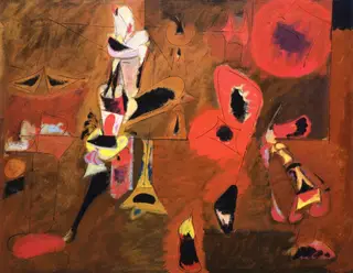 Agony, by Arshile Gorky