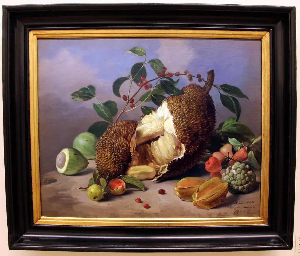 Still life with fruits, by Agostinho José da Mota