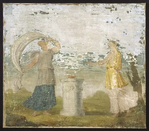 Decorative painting for Kedleston Hall, by Agostino Brunias