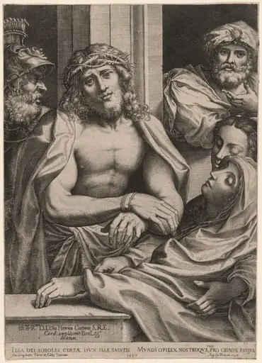 Ecce Homo, by Agostino Carracci