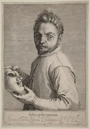Giovanni Gabrielli, by Agostino Carracci