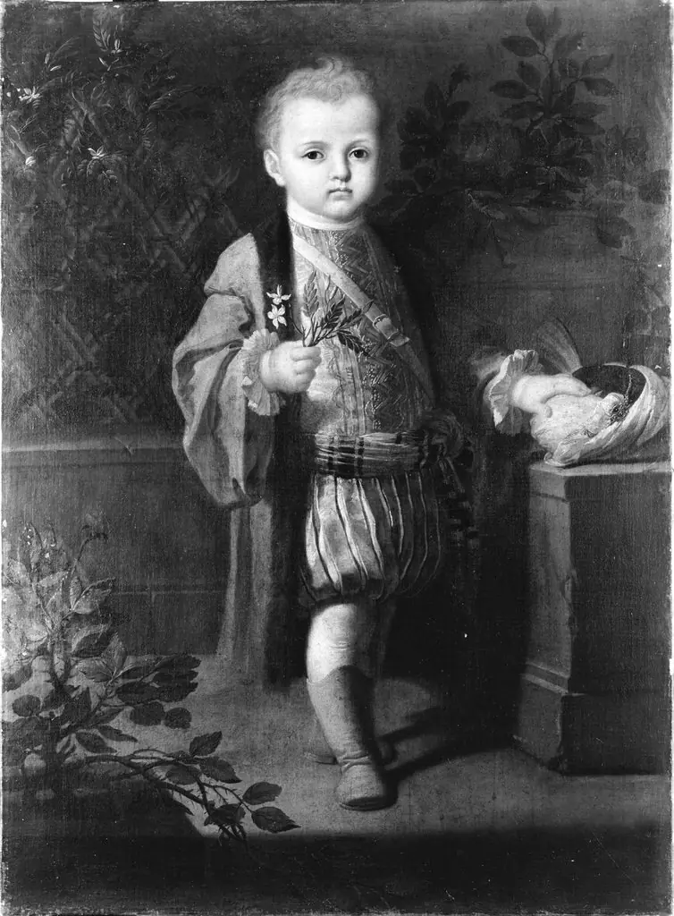 Portrait of a Noble Boy in Oriental Costume, by Agostino Masucci
