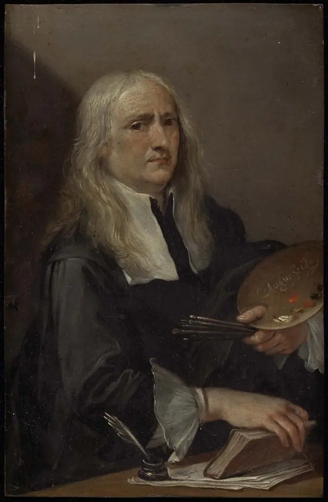 Portrait of an Artist (said to be Andrea Sacchi), by Agostino Scilla