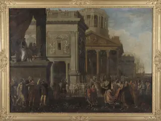 Agrippina with the ashes of Germanicus