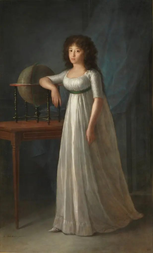 Joaquina Téllez-Girón, daughter of the 9th Duke and Duchess of Osuna, by Agustín Esteve