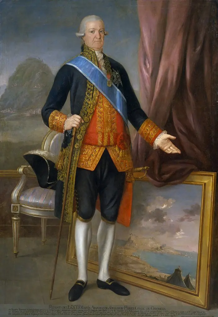 Martín Antonio Álvarez de Sotomayor y Soto-Flores, Count of Colomera, by Agustín Esteve