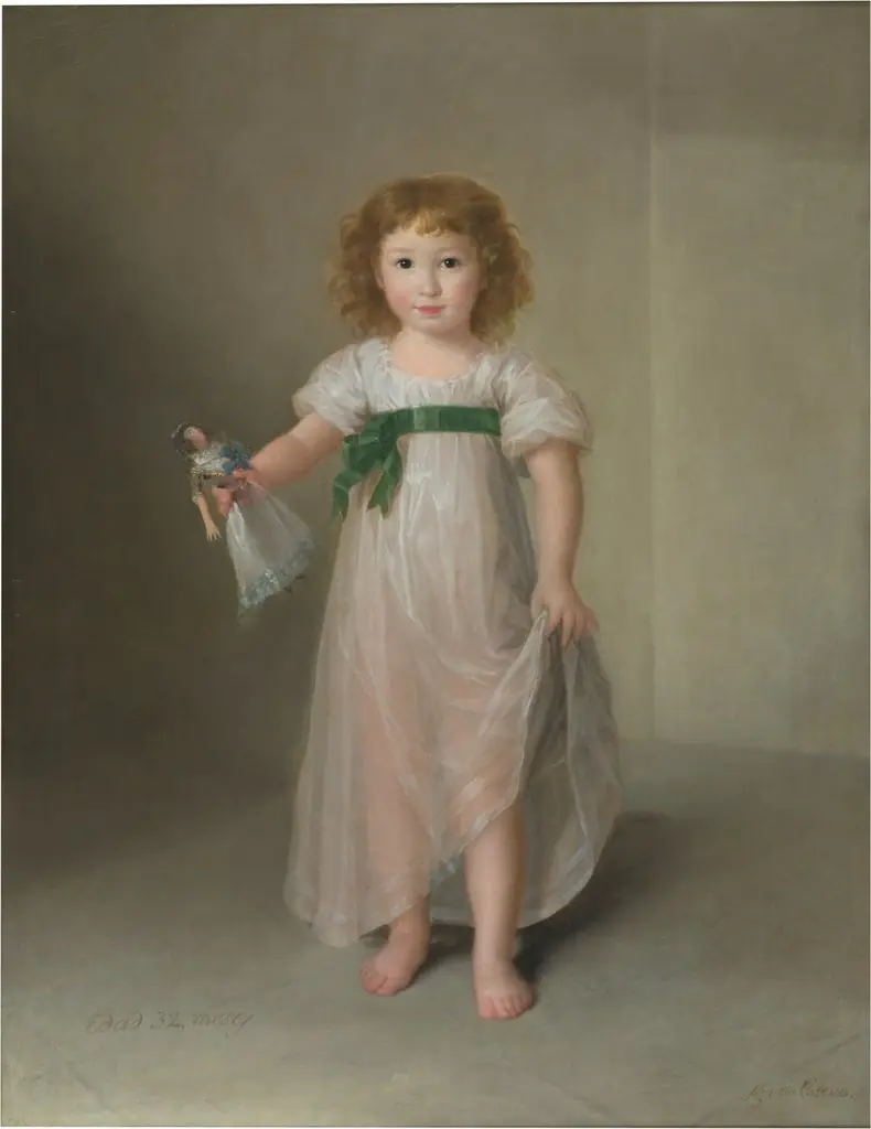 Portrait of Manuela Téllez-Girón, by Agustín Esteve