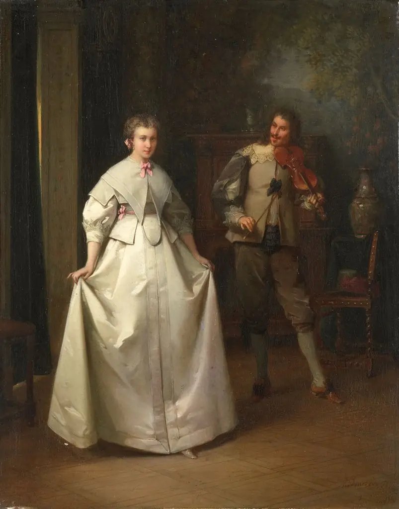 The Dance, by Aimé-Gabriel-Adolphe Bourgoin