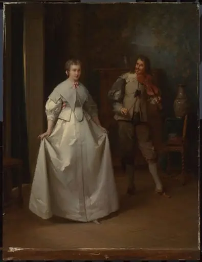 The Dance, by Aimé-Gabriel-Adolphe Bourgoin