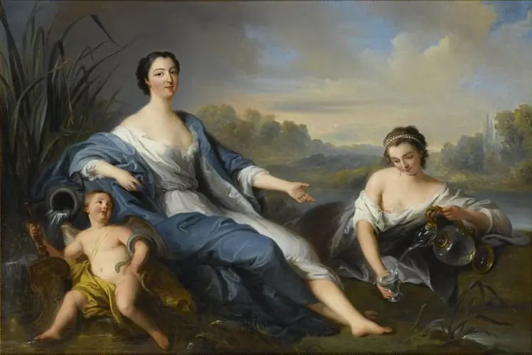 Marie-Anne de Bourbon-Condé, Mademoiselle de Clermont, by Aimée Brune-Pagès