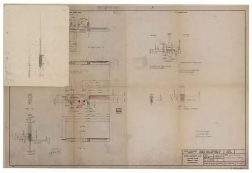 Plans, Drawings and Sketches for a Hurricane Aircraft Model Kit, by Airfix Products Ltd