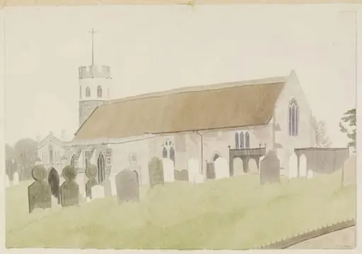 St. Peter's Church, Theberton, by Airy