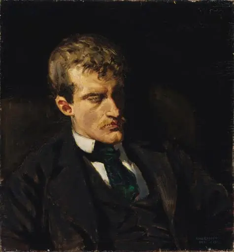 Edvard Munchin muotokuva, by Akseli Gallen-Kallela