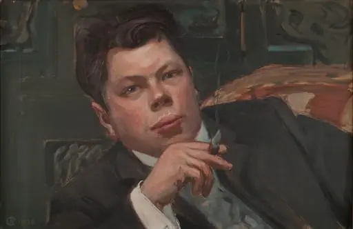 Eric Ehrströmin muotokuva