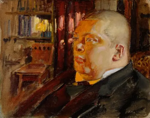 Eric O. W. Ehrströmin muotokuva, by Akseli Gallen-Kallela