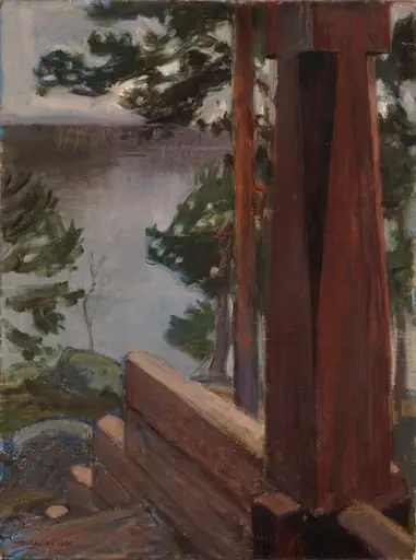 Kalelan kuisti, by Akseli Gallen-Kallela