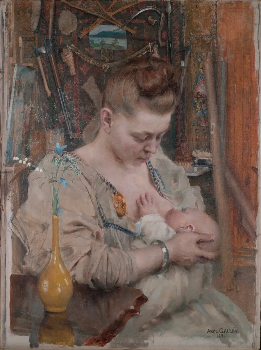 Madonna, by Akseli Gallen-Kallela, unspecified