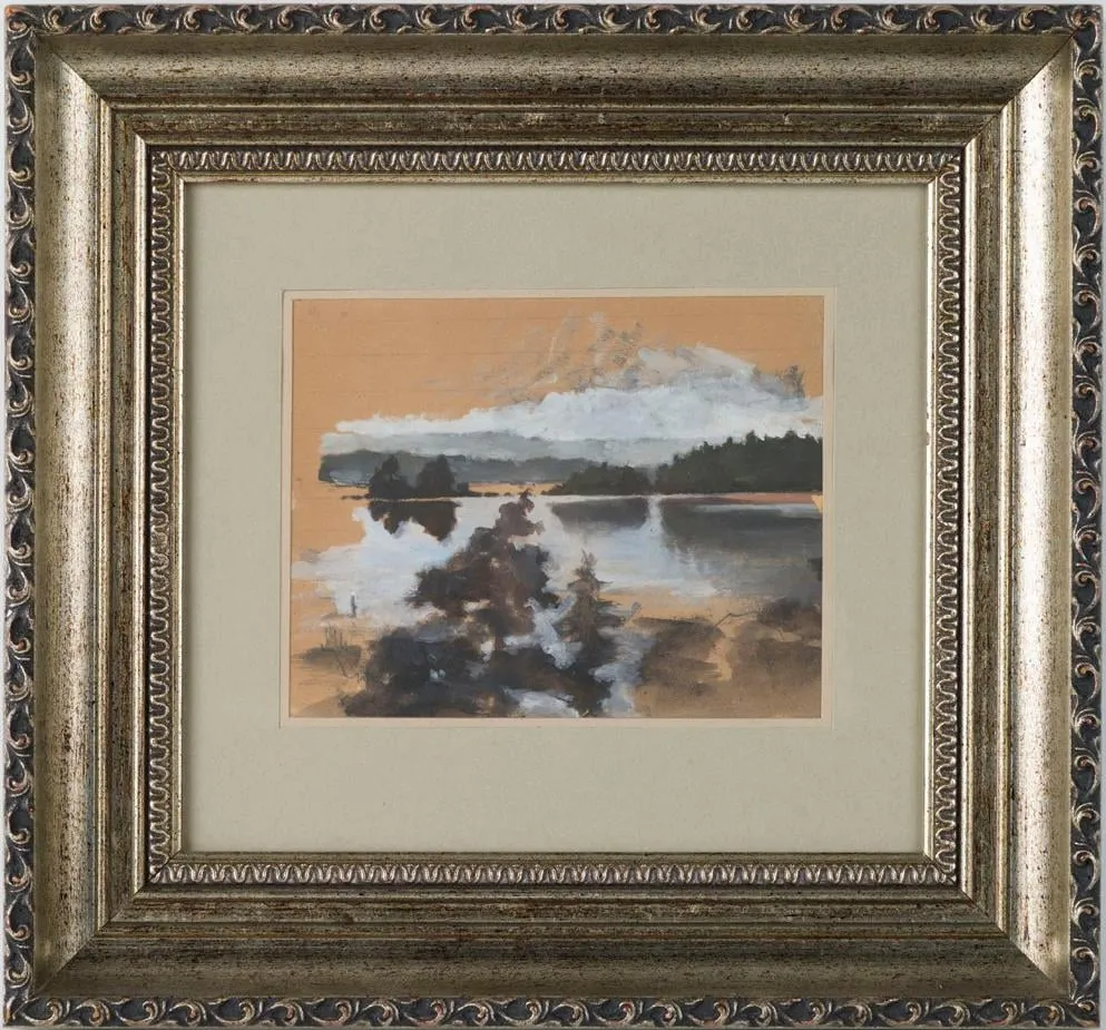Maisema Tyrväältä, by Akseli Gallen-Kallela, unspecified