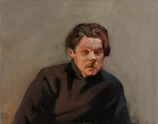 Maksim Gorkin muotokuva, by Akseli Gallen-Kallela