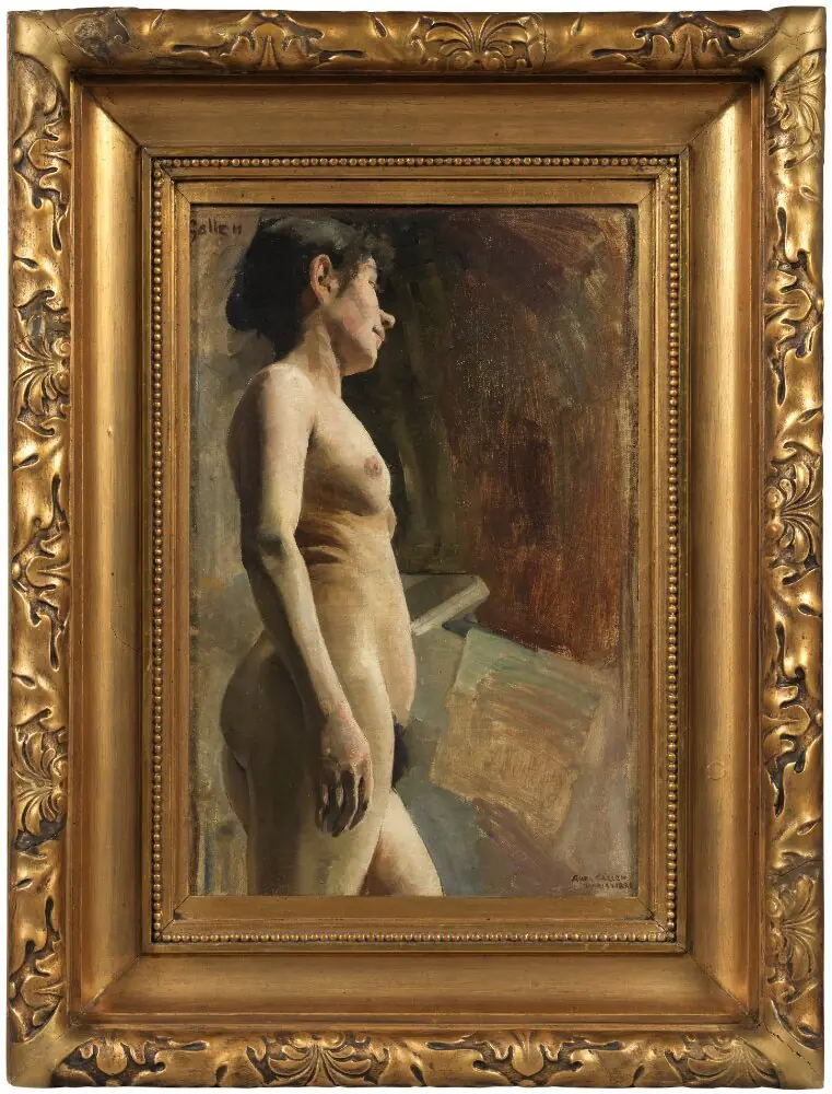 Nude Study, by Akseli Gallen-Kallela