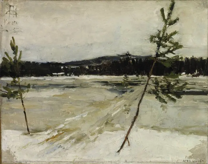 Path on the Ice, by Akseli Gallen-Kallela