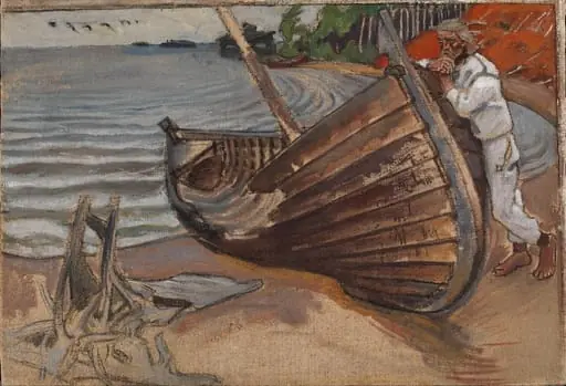 Purren valitus, by Akseli Gallen-Kallela