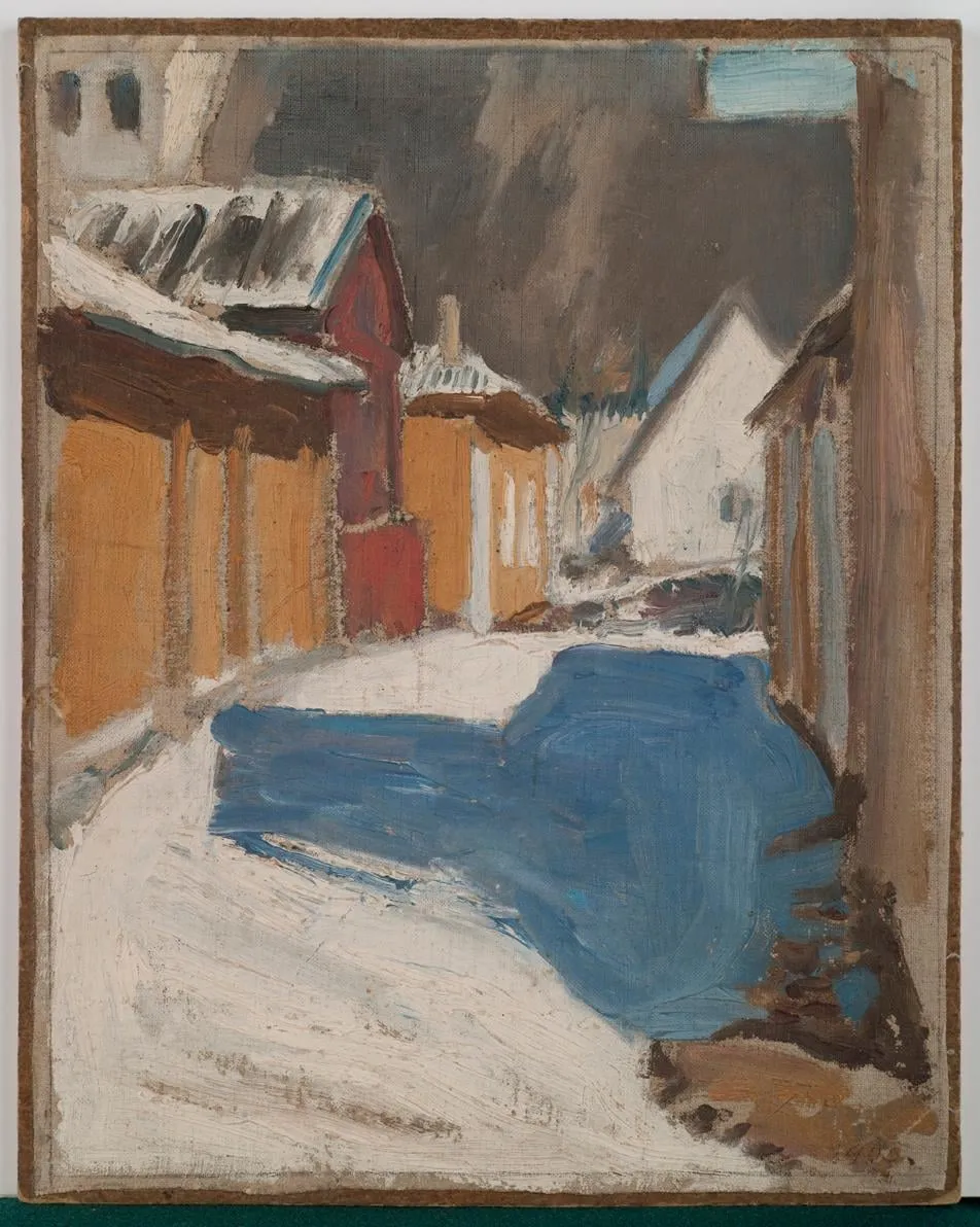 Rauman katu, by Akseli Gallen-Kallela, unspecified