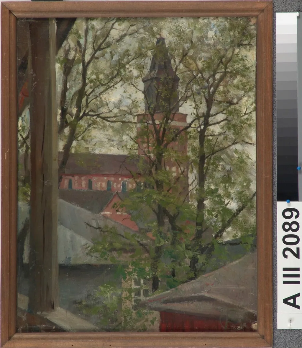 Turun tuomiokirkko, by Akseli Gallen-Kallela, unspecified