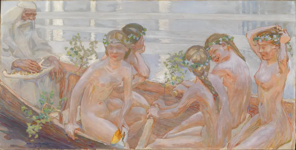 Väinämöinen's Voyage, by Akseli Gallen-Kallela