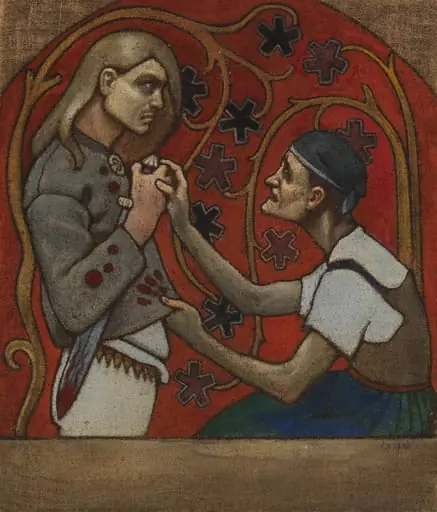 Velisurmaaja, by Akseli Gallen-Kallela