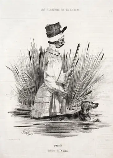 Les Plaisirs de la chasse: L'Arrêt, by Alade Joseph Lorentz