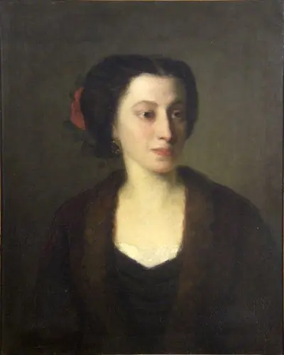 Bust-Portrait of a Woman, by Alajos Györgyi Giergl