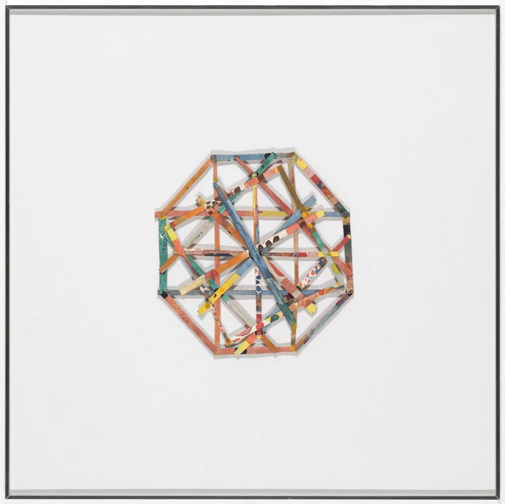 Untitled, by Alan Shields, crayon, 1969