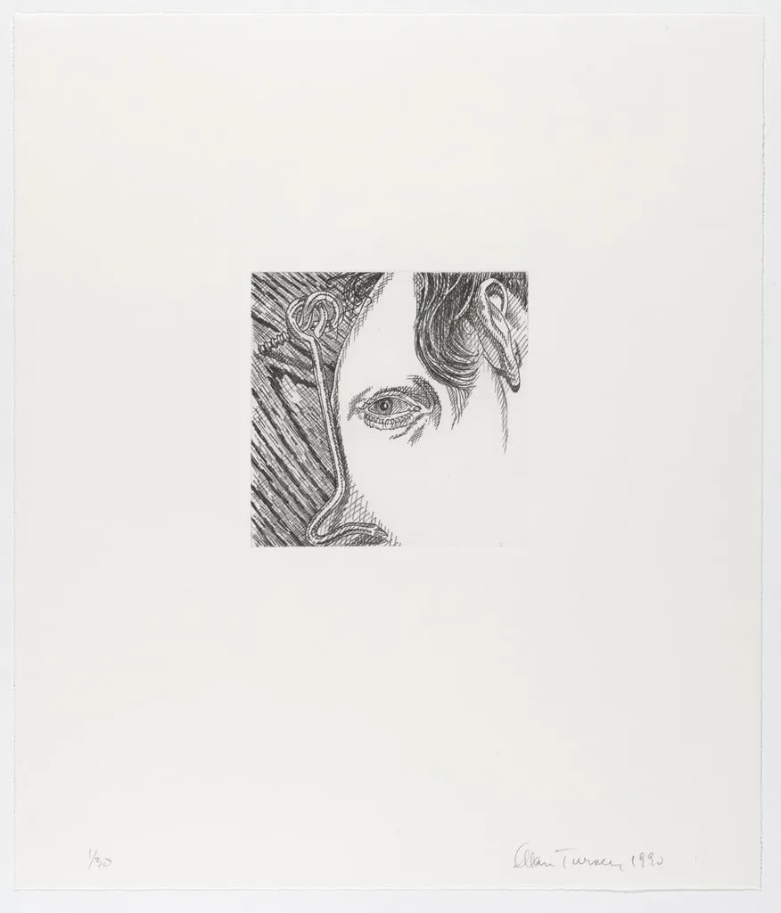 Untitled, by Alan Turner, ink, 1990