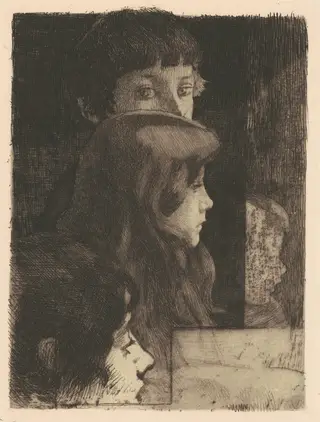 A Family (Une Famille), by Albert Besnard